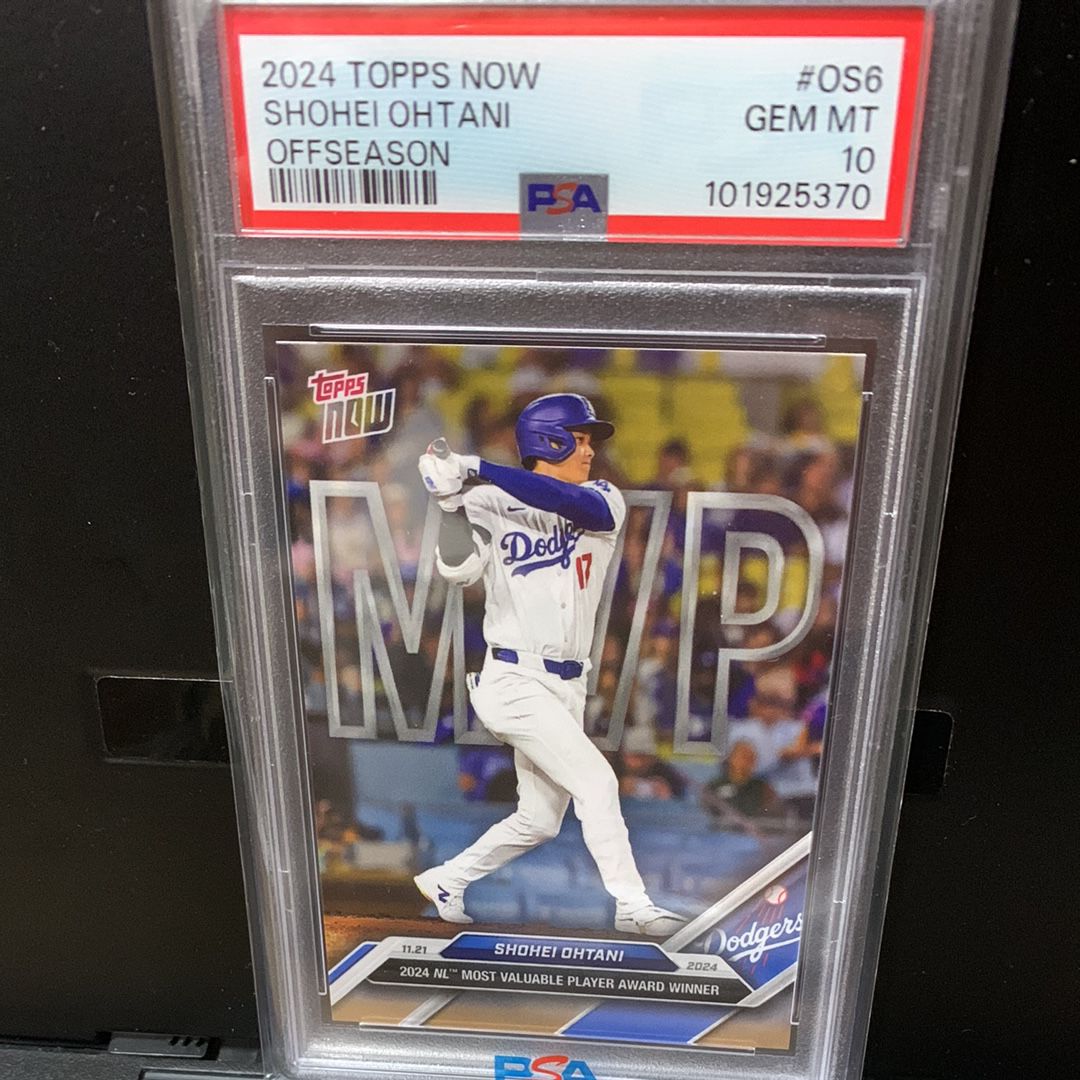 大谷翔平 [OS-6](2024 MLB トップスナウカード「LOOK FOR RELICS and AUTO-RELICS」)