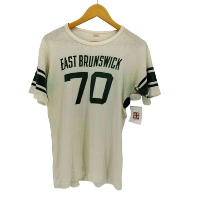 60S 中期 ランナーズタグ 染み込みプリント ナンバリング S/S Tシャツ【1142473643076】