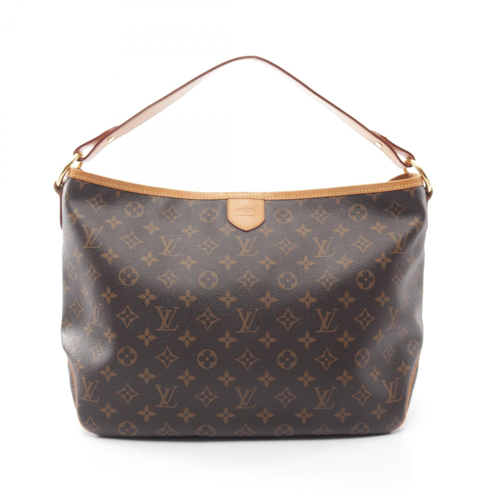 ルイ・ヴィトン LOUIS VUITTON ディライトフルPM モノグラム ショルダーバッグ バッグ PVCコーティングキャンバス レザー レディース ブラウン系 M40352 【中古】