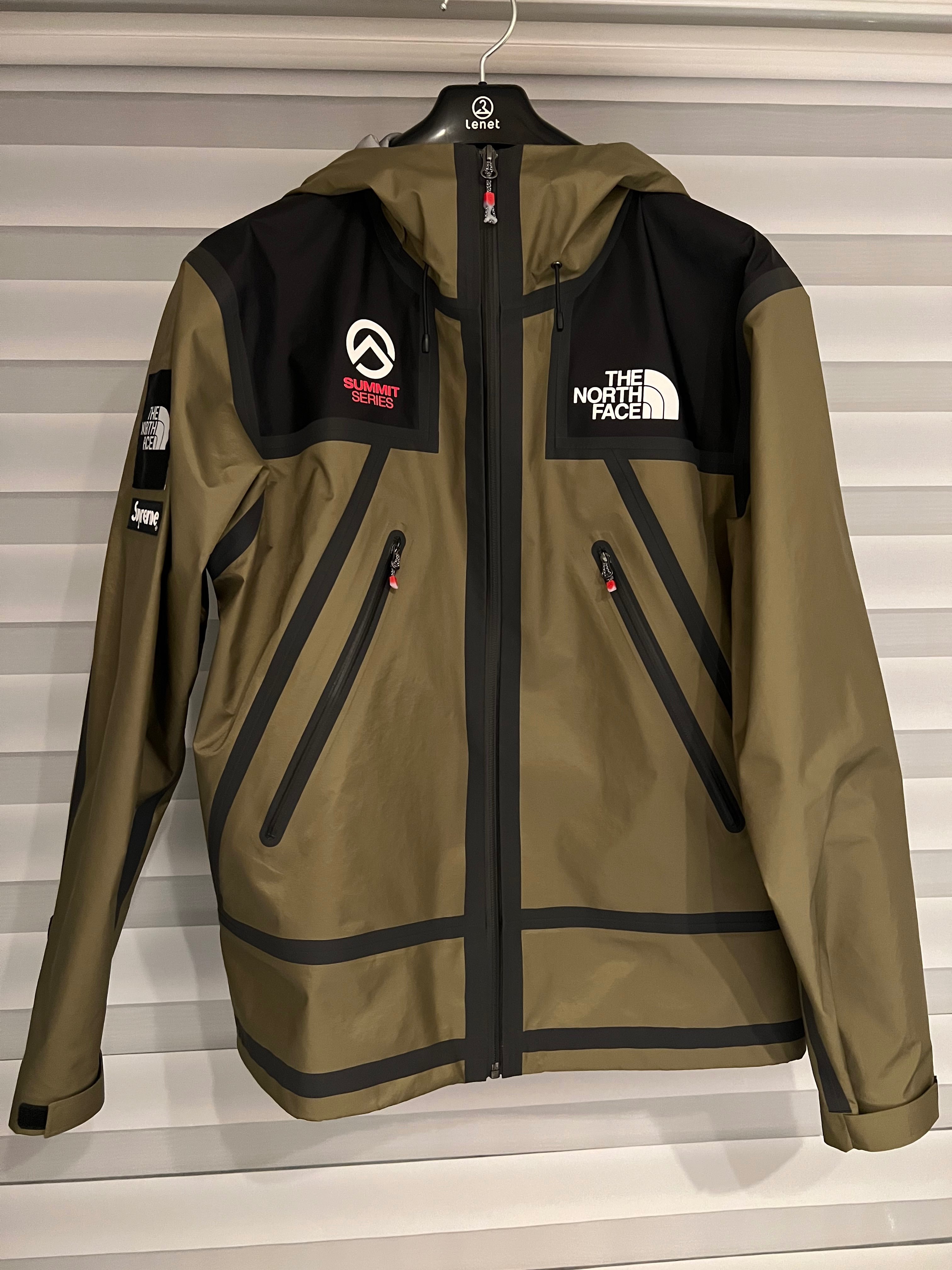 Supreme x The North Face Summit Series Outer Tape Seam Shell Jacket "Olive"