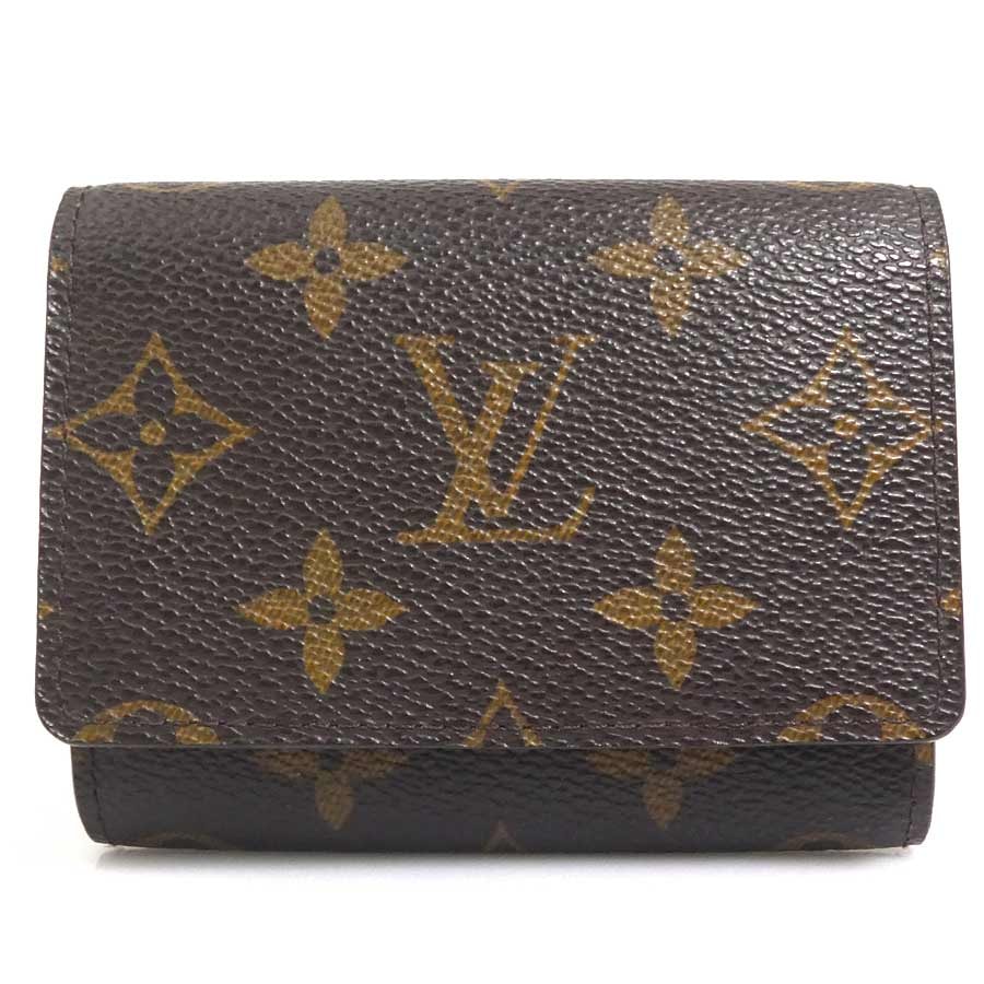 ルイ ヴィトン LOUIS VUITTON カードケース モノグラム アンヴェロップ カルト ドゥ ヴィジット モノグラムキャンバス ブラウン ユニセックス M62920【中古】 56846k