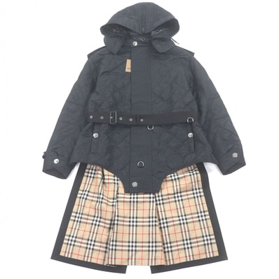 未使用品 バーバリー コート ブラック メンズ M 8038295