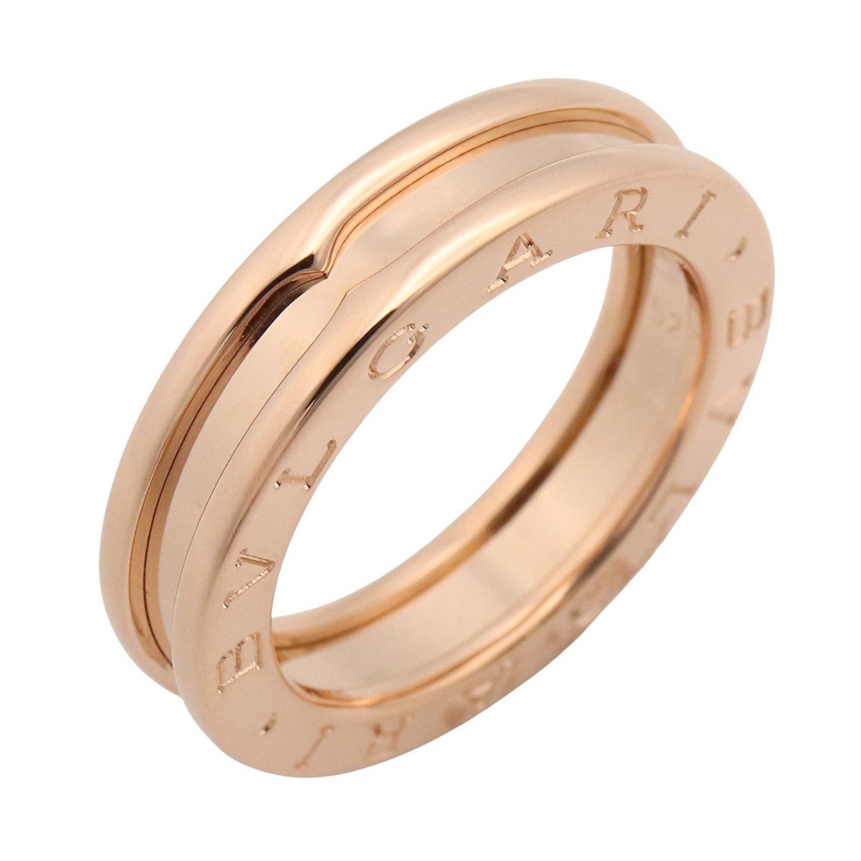 ブルガリ BVLGARI B-zero1 リング 1バンド リング・指輪 ジュエリー K18PG(ピンクゴールド) メンズ レディース ゴールド系 【中古】