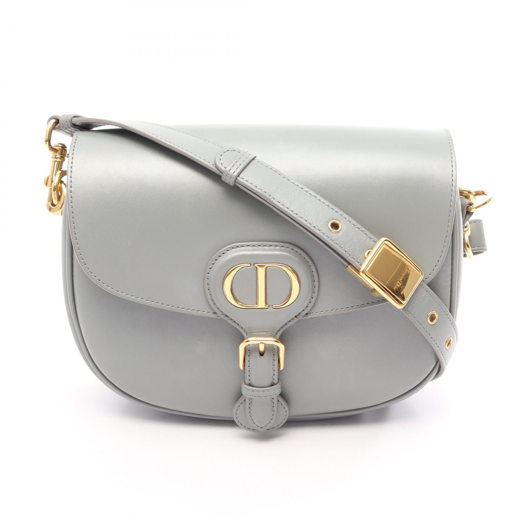 ディオール Dior DIOR BOBBY バッグ ミディアム ショルダーバッグ バッグ レザー レディース グリーン系 M9319UMOL 【中古】