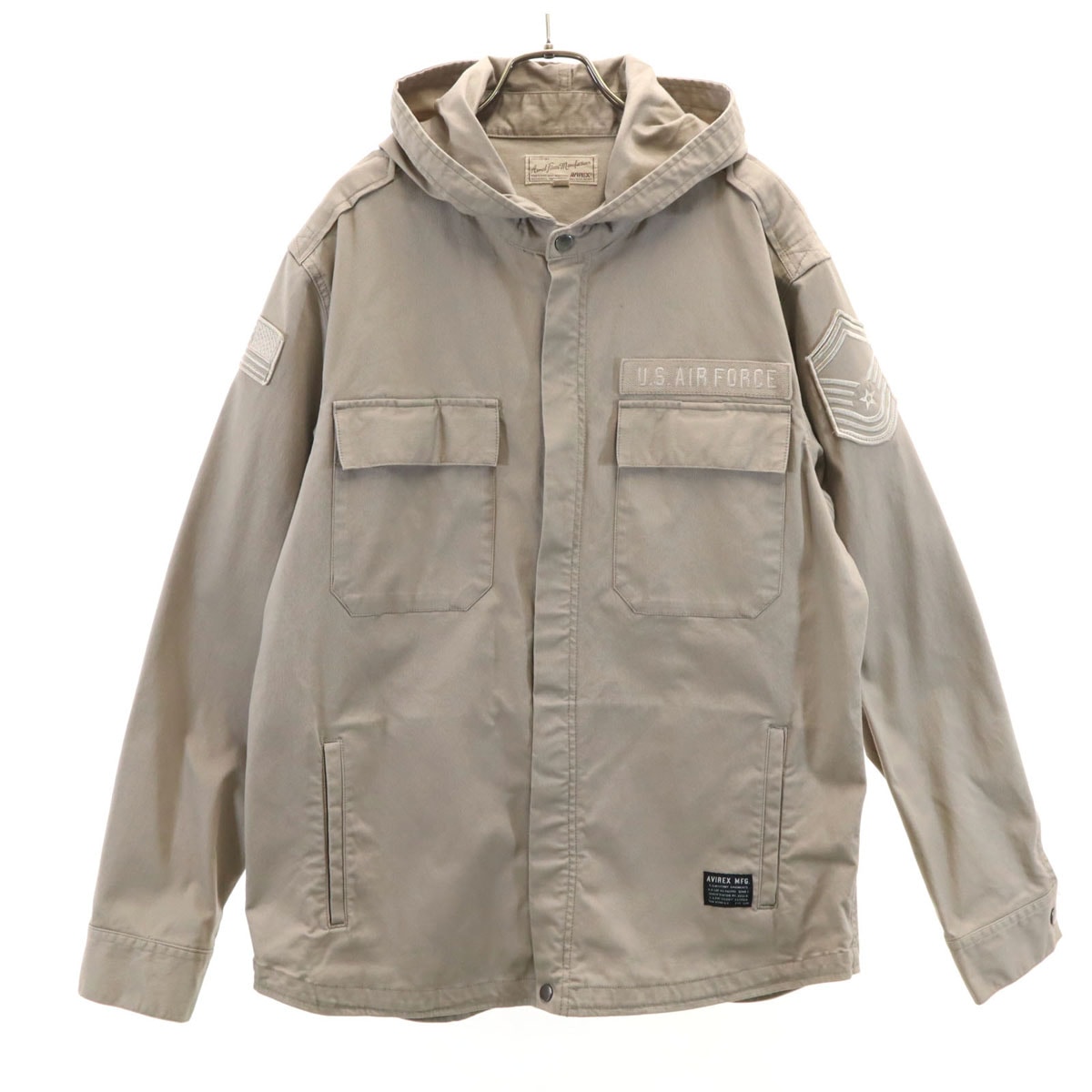 AVIREX アビレックス ジャケット XL ベージュ