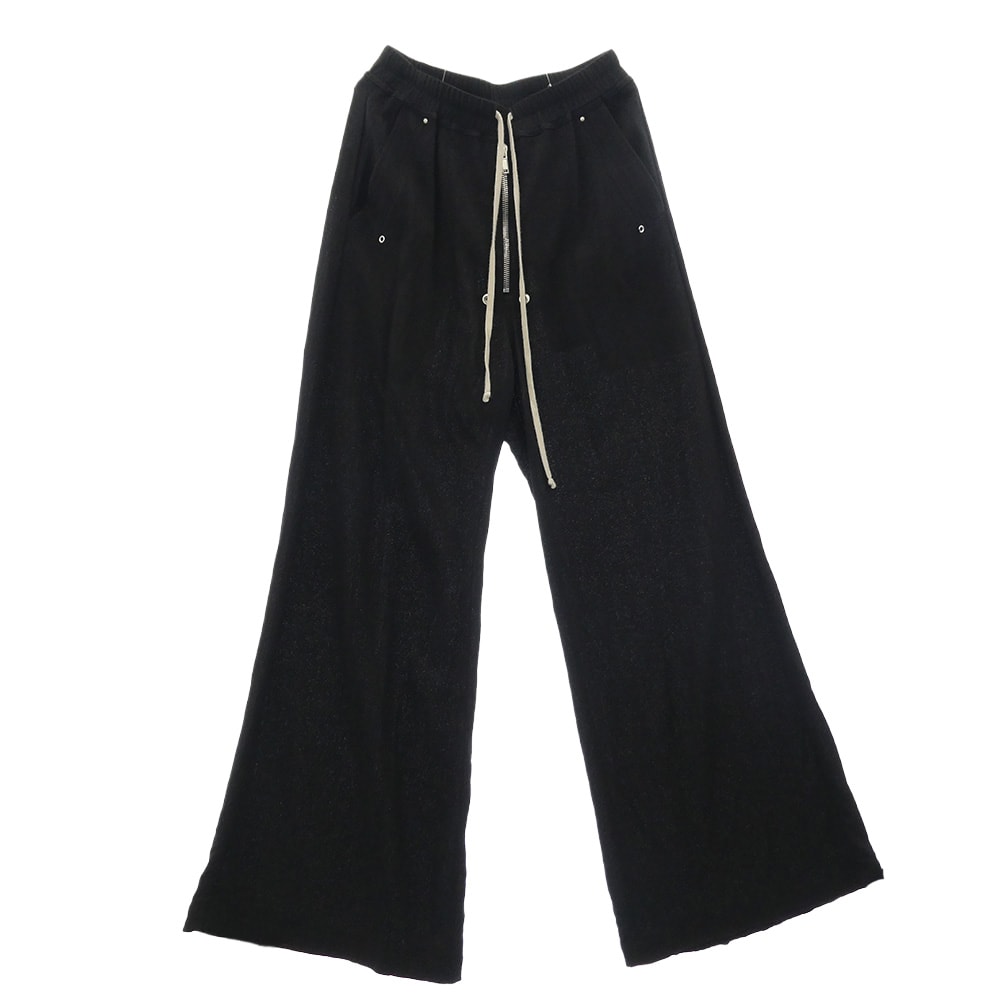 Rick Owens リックオウエンス パンツ 24AW RU02D6366-WA WIDE BELA PANTS ヴァージンウール ワイドベラ パンツ ブラック系 48【中古】