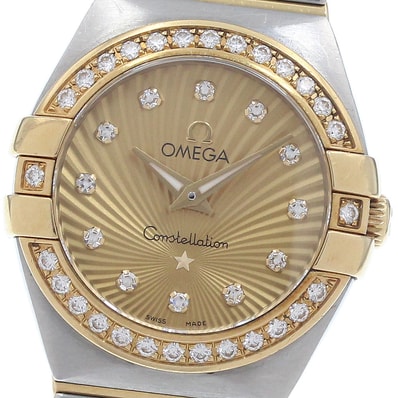 オメガ コンステレーション ブラッシュ レディース 【中古】