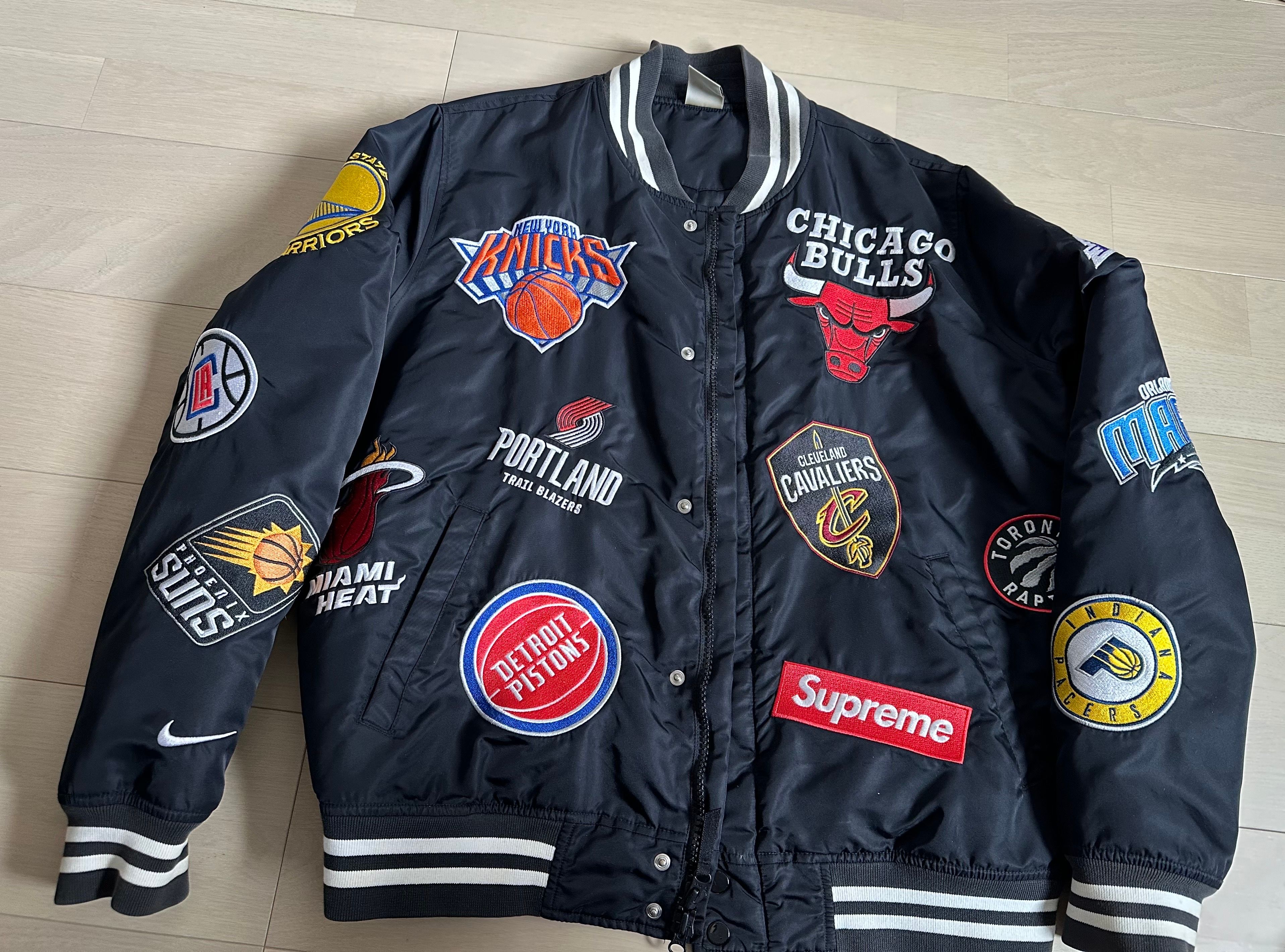 Supreme / Nike®/NBA Teams Warm-Up Jacket "Black"
