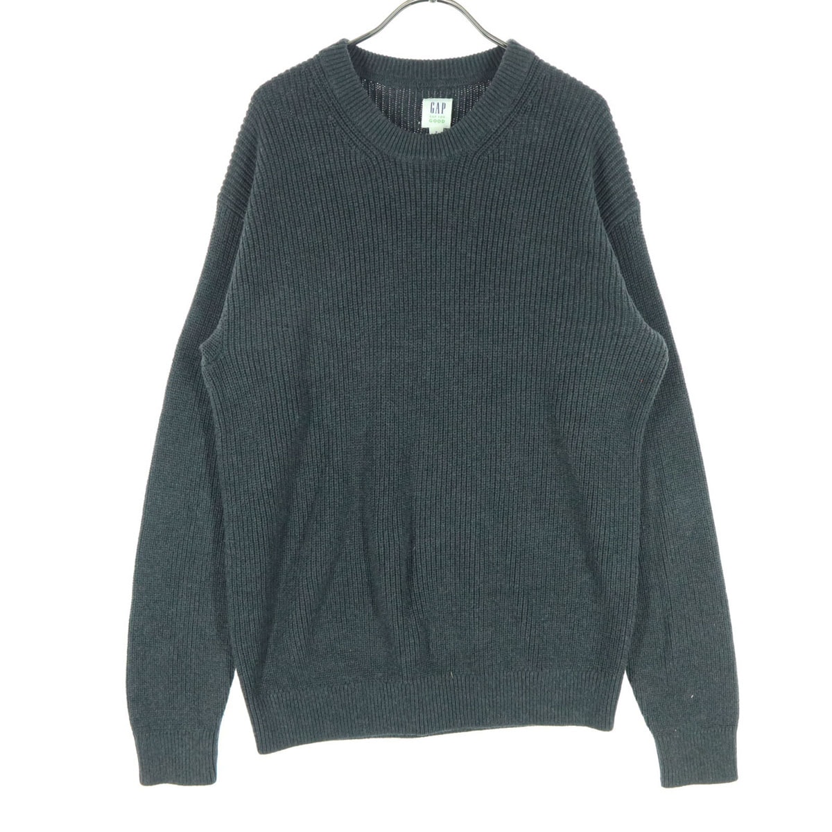 GAP ギャップ 長袖 コットン セーター S グレー