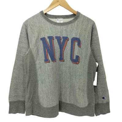 REVERSE WEAVE NYCプリント クルーネック スウェット【1143608507942】