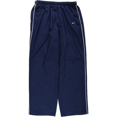 古着 ナイキ NIKE ウォームアップパンツ ナイロンパンツ シャカシャカパンツ メンズL相当/eaa664703