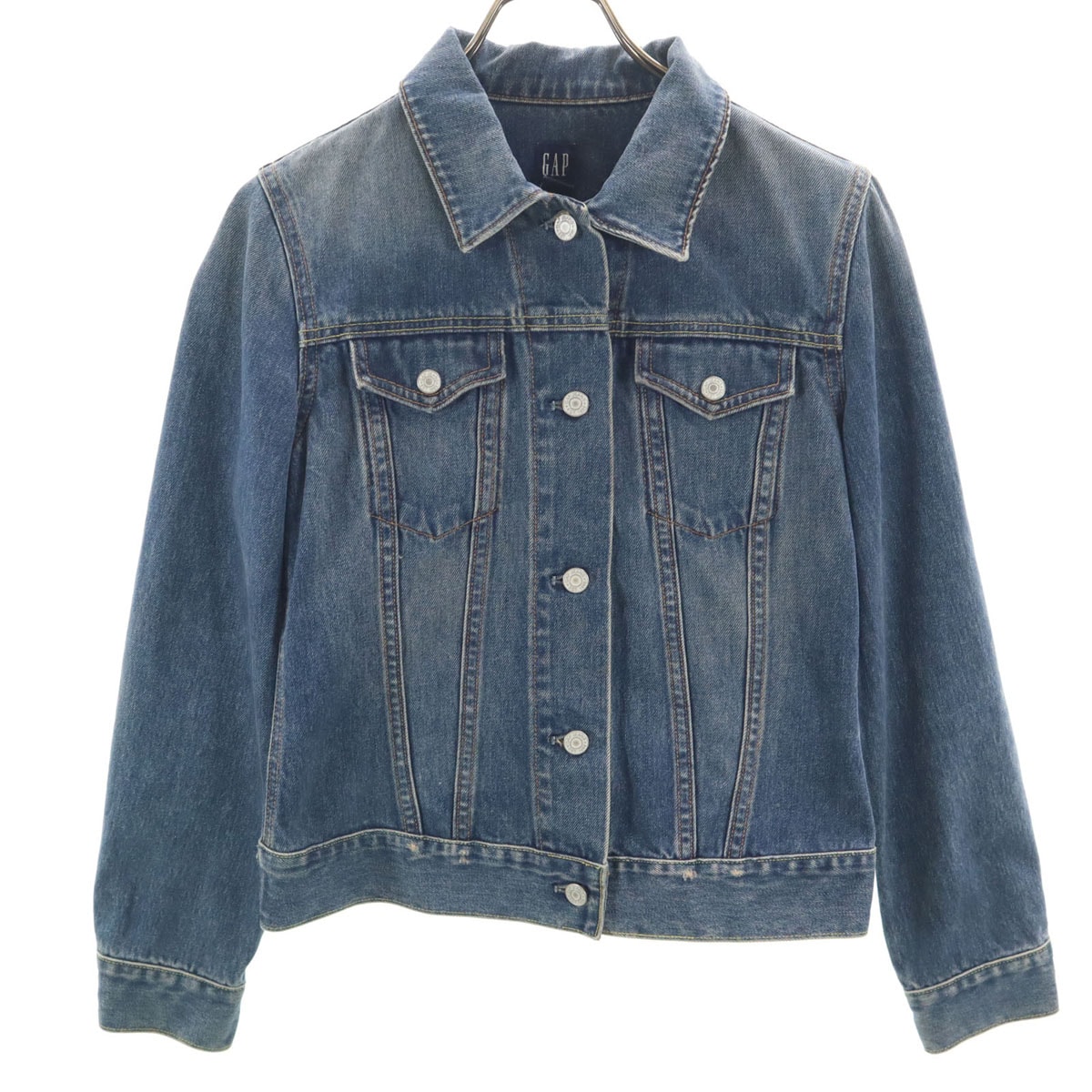 GAP ギャップ デニムジャケット S インディゴブルー ジージャン トラッカー