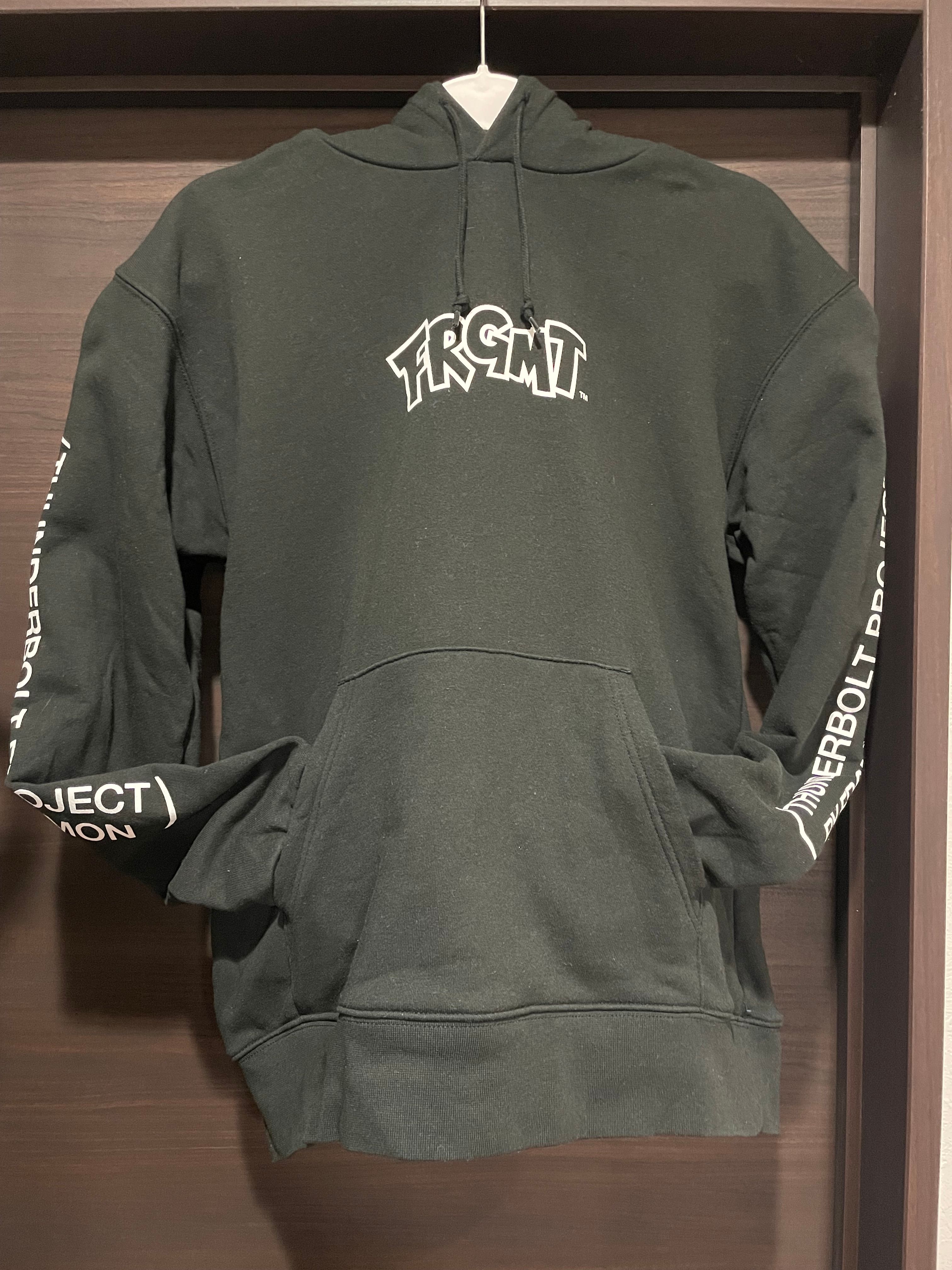 FRAGMENT x POKEMON THUNDERBOLT PROJECT LOGO HOODIE "Black"