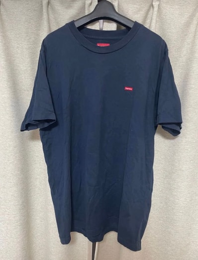 Supreme Small Box Tee "Navy" (25SS)