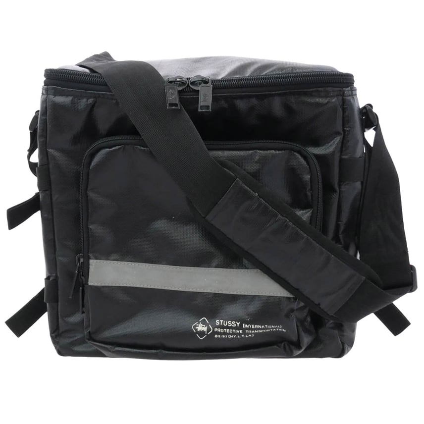 D (傷や汚れあり)】STUSSY ステューシー ショルダーバッグ 90s OLD 紺 D (傷や汚れあり)】STUSSY ステューシー ショルダーバッグ 90s OLD 紺