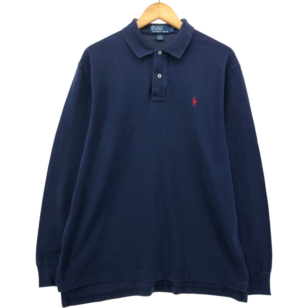 古着 ラルフローレン Ralph Lauren POLO by Ralph Lauren 長袖 ポロシャツ メンズL相当/eaa575730