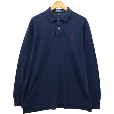 古着 ラルフローレン Ralph Lauren POLO by Ralph Lauren 長袖 ポロシャツ メンズL相当/eaa575730