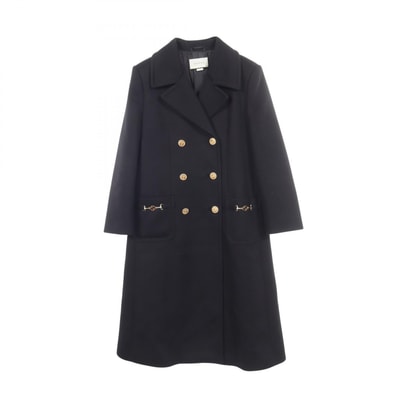 グッチ GUCCI インターロッキングG 衣料品 アウター ウール レディース ブラック系 592185 【中古】