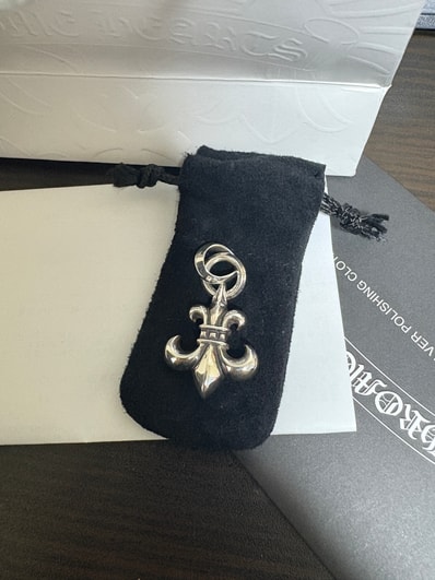 Chrome Hearts BS Fleur Pendant with Bale "Silver"