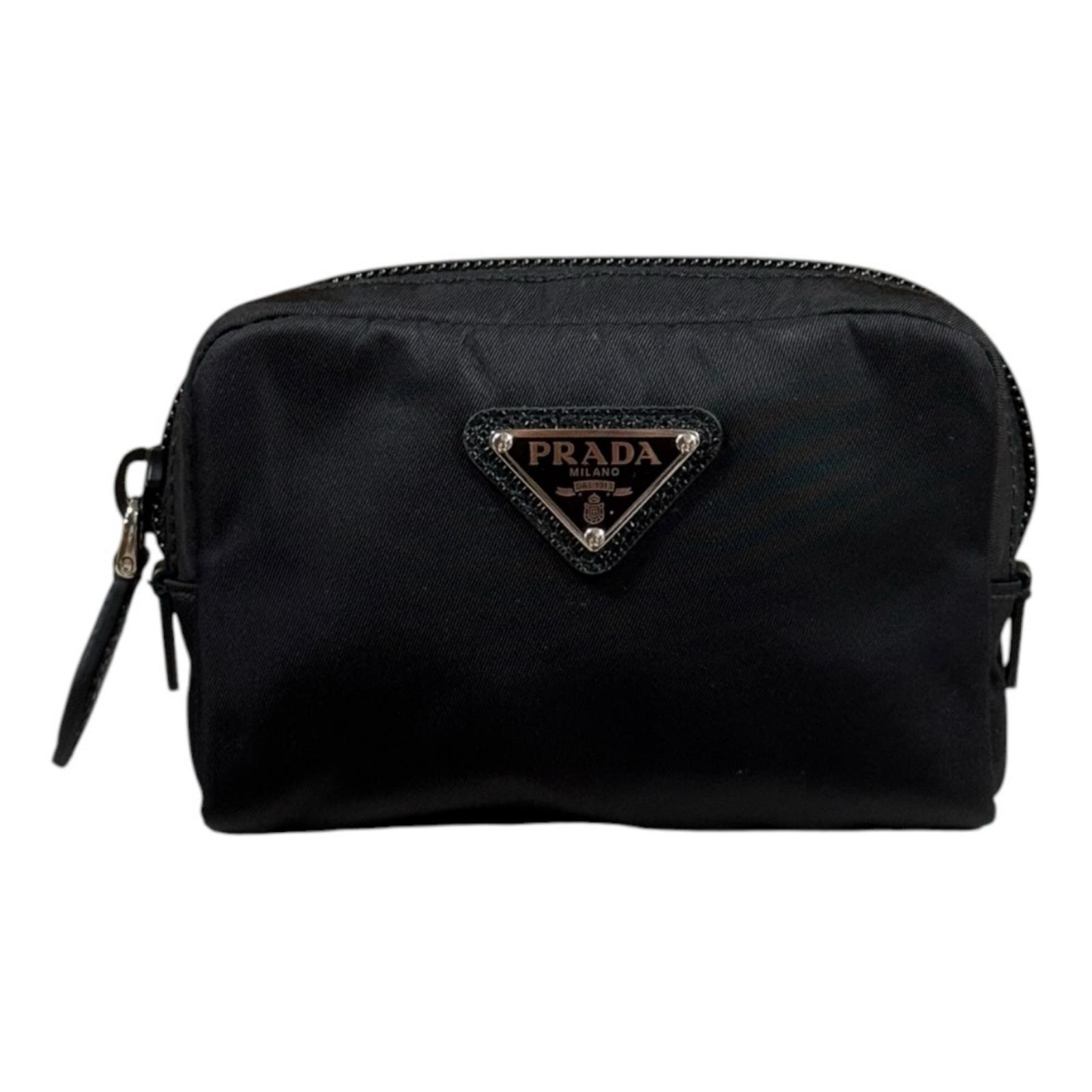 プラダ マイクロリナイロンポーチ ポーチ リナイロン 1ND339 ユニセックス PRADA  中古