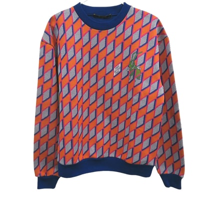 ルイ・ヴィトン ダイヤモンド ダミエ RM222 総柄 ロゴ ス