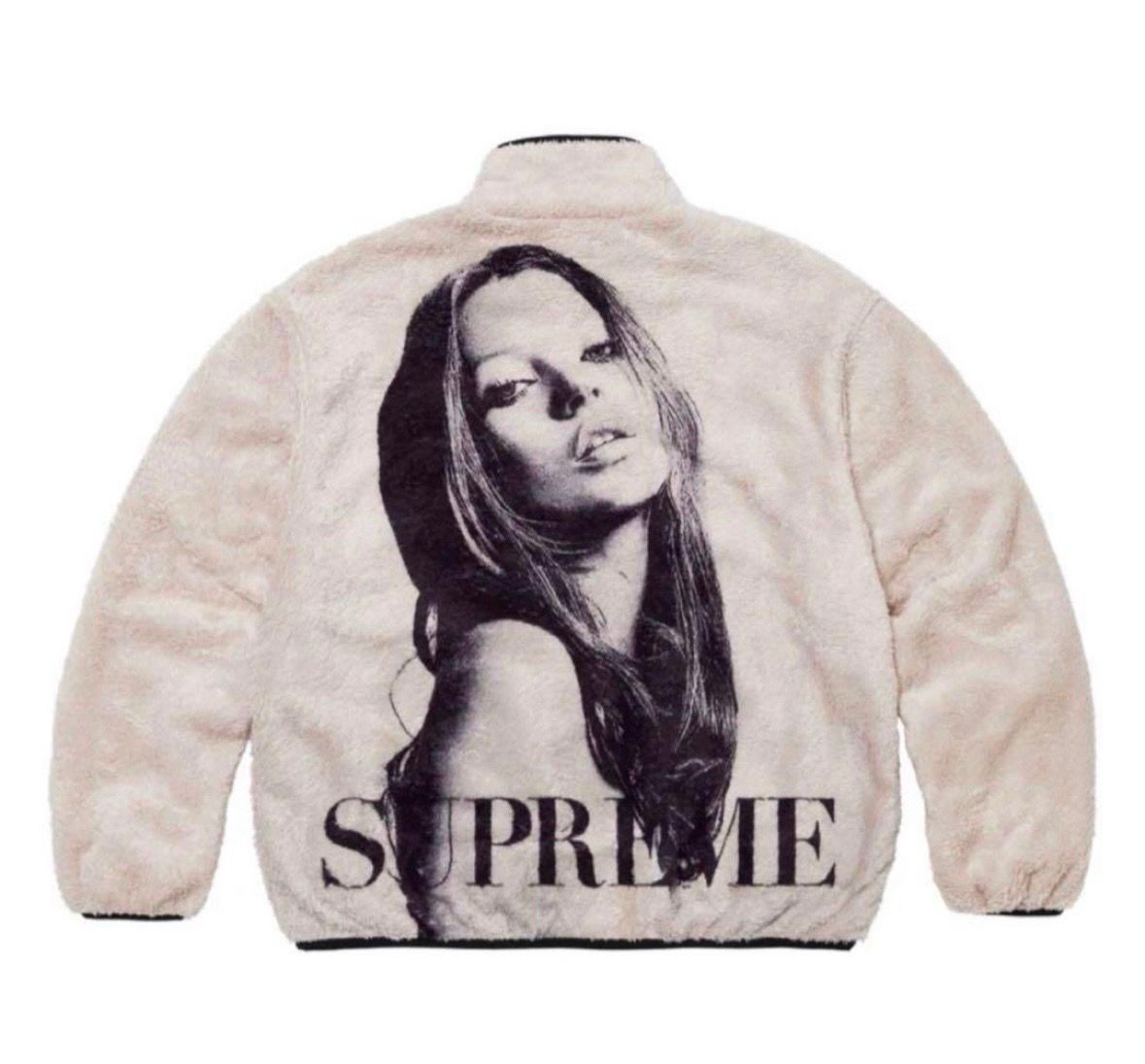 Supreme Kate Moss Fleece Jacket "Natural"