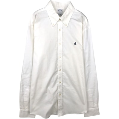 古着 ブルックスブラザーズ Brooks Brothers Est.1818 長袖 ボタンダウンシャツ メンズL相当/eaa642812