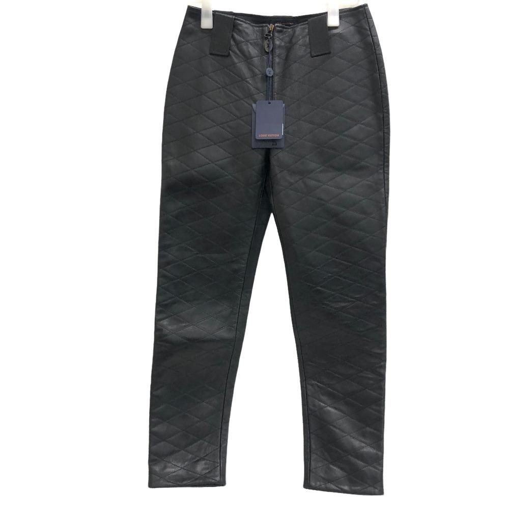 ルイヴィトン LOUIS VUITTON パンツ マレタージュ 24SS 38 1AFFU7 ブラック