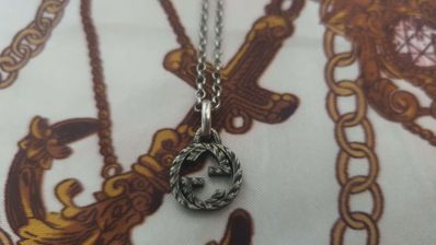 GUCCI Interlocking G Pendant Necklace