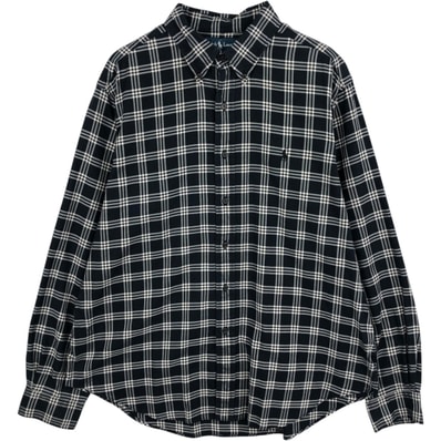 古着 ラルフローレン Ralph Lauren CLASSIC FIT 長袖 ボタンダウンチェックシャツ メンズXL相当/eaa614309