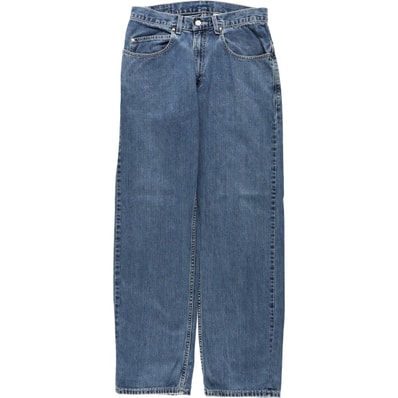 古着 00年代 リーバイス Levi's SILVER TAB シルバータブ L2 LOOSE ルーズ テーパードデニムパンツ メンズw31相当/eaa673535