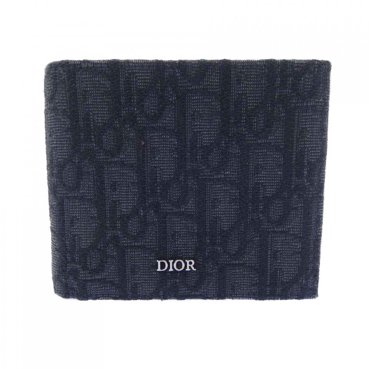 ディオール DIOR コインケース付きウォレット ディオールオブリークジャカード 2OBBC027YSE WALLET