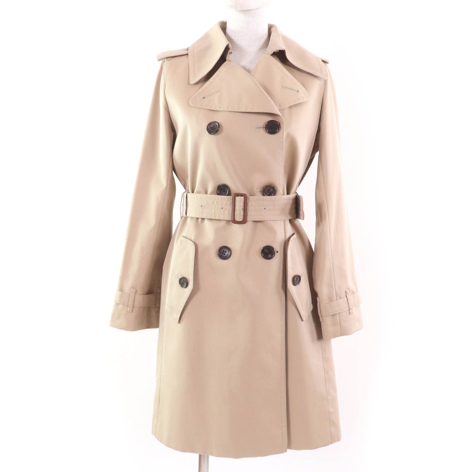バーバリーロンドン　トレンチコート　ベージュ　ヴィンテージ　レディース BURBERRY（バーバリー）の「【ヴィンテージ古着】BURBERRY