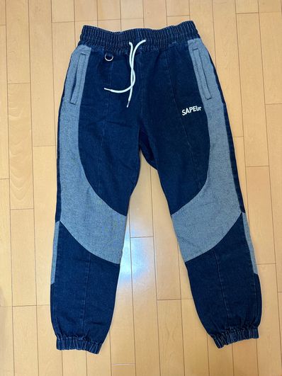 SAPEur DENIM TRACK PANTS "Indigo"
