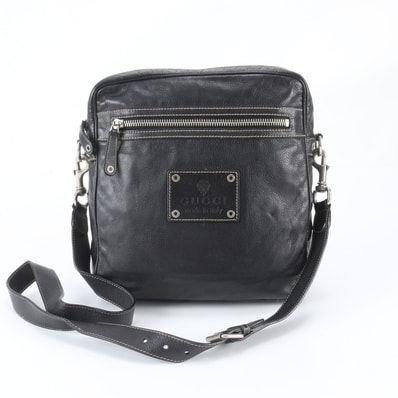 ■美品 グッチ201451 ショルダーバッグ レザー