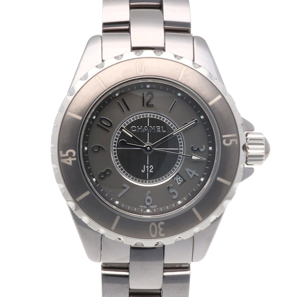 シャネル J12 クロマティック 腕時計 時計 セラミック H2978 クオーツ オーバーホール済 レディース 1年保証 CHANEL  中古