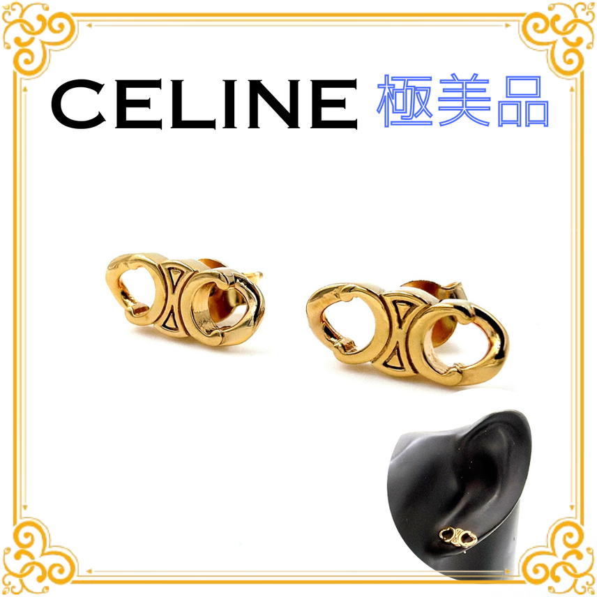 B (目立った傷や汚れなし)】□極美品□ CELINE セリーヌ トリオンフ B (目立った傷や汚れなし)】□極美品□ CELINE セリーヌ トリオンフ