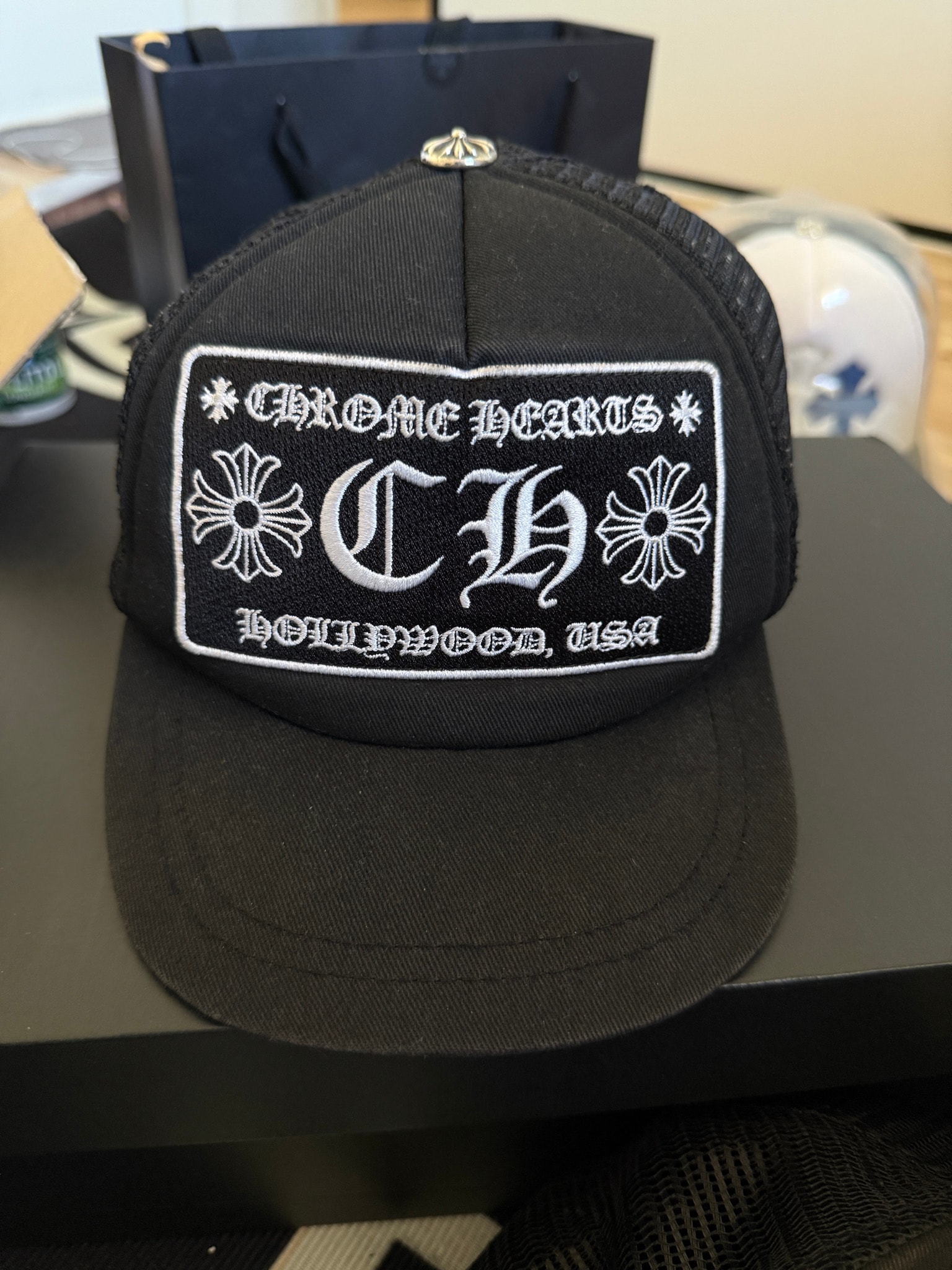 Chrome Hearts Trucker Cap CH "Black"