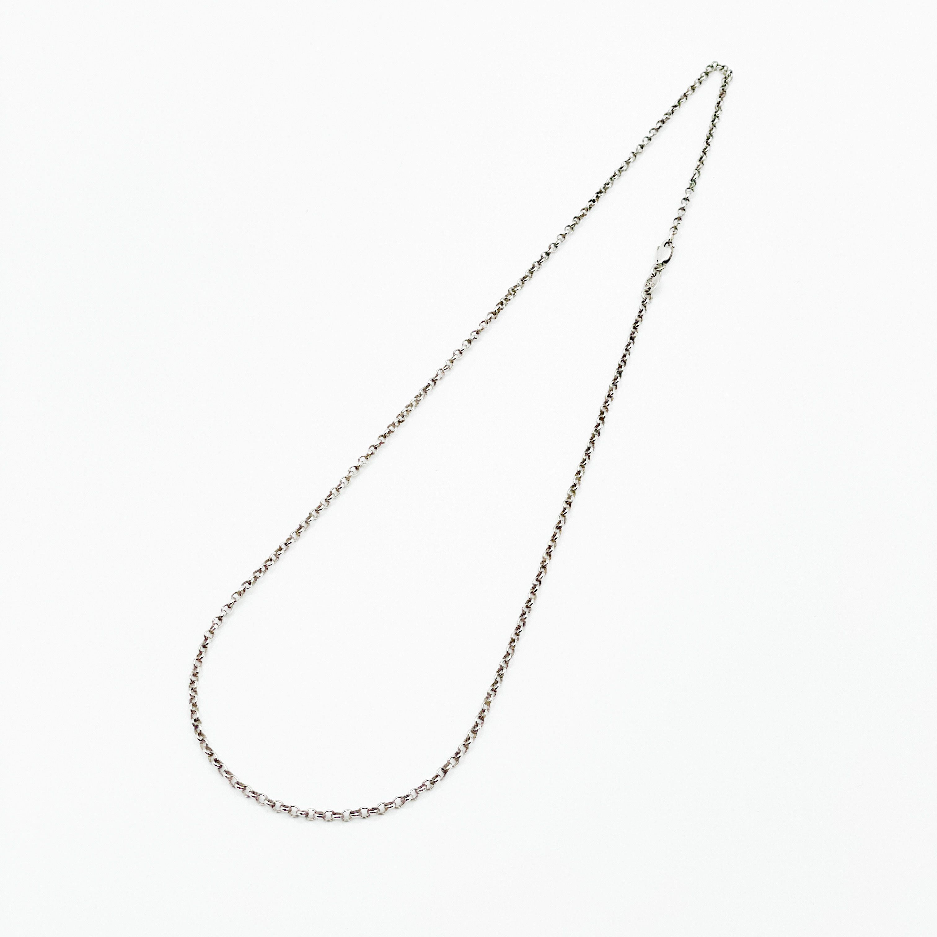 Chrome Hearts Roll Chain Necklace "Silver"