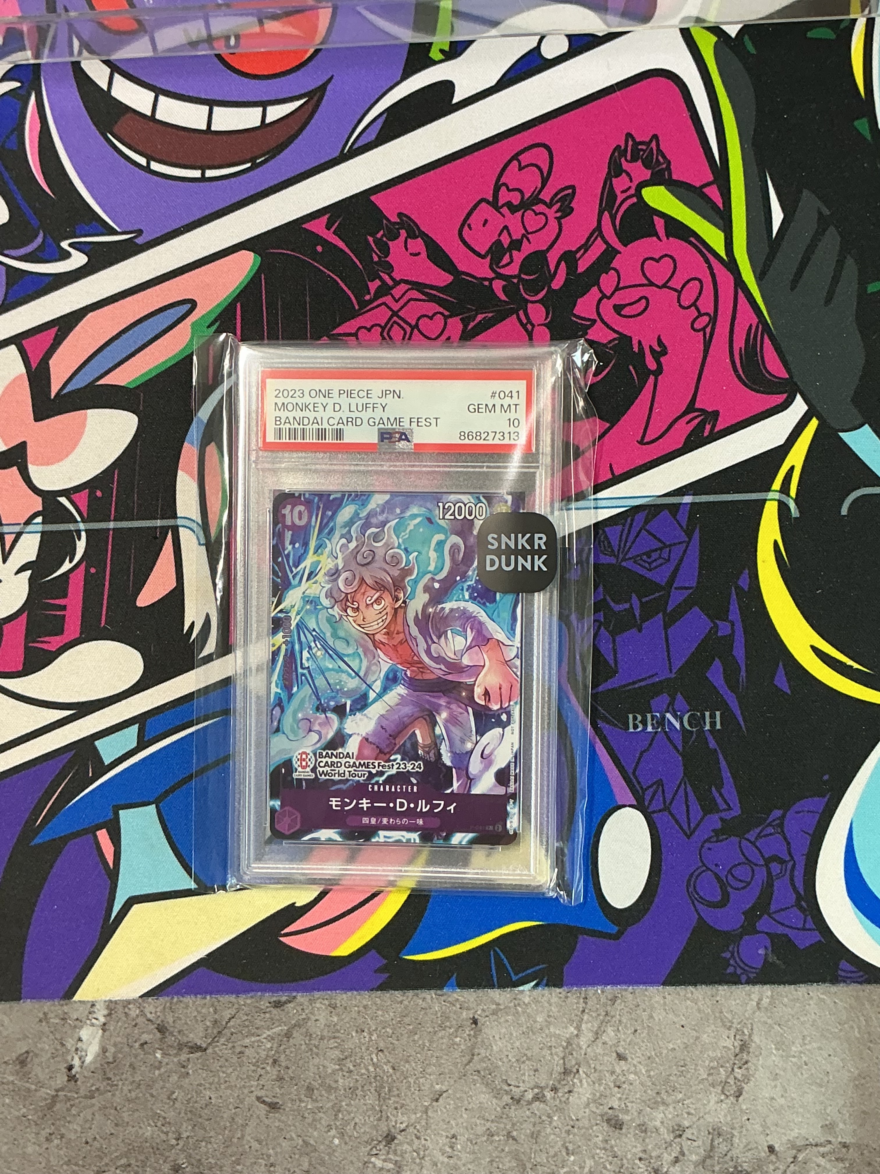 モンキー・D・ルフィ P [P-041] (BANDAI CARD GAMES Fest23-24 World Tour)