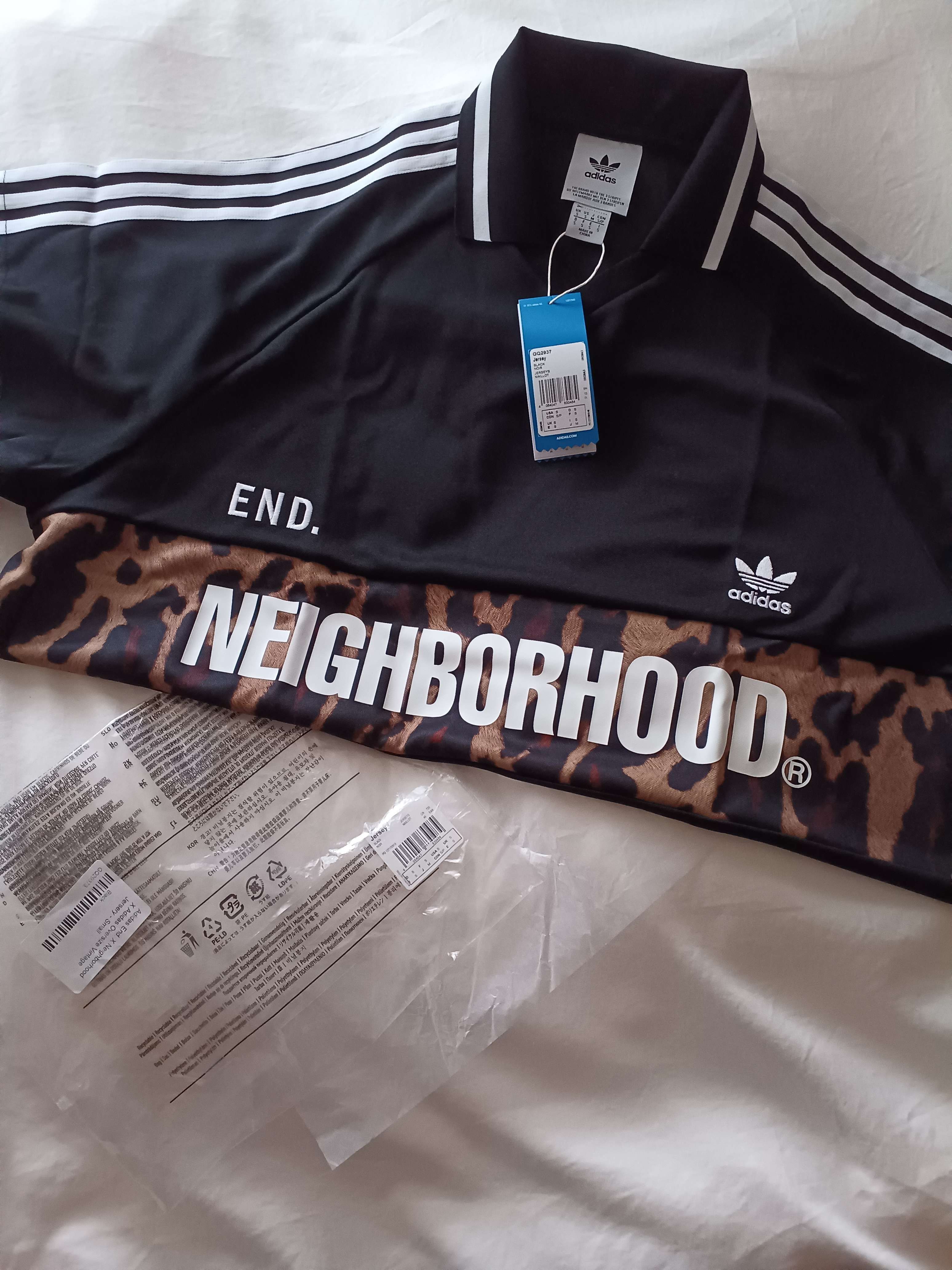 NEIGHBORHOOD END x adidas Oversize Jersey "Black"