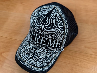 Supreme Vaquero Mesh Back 5-Panel "Black"