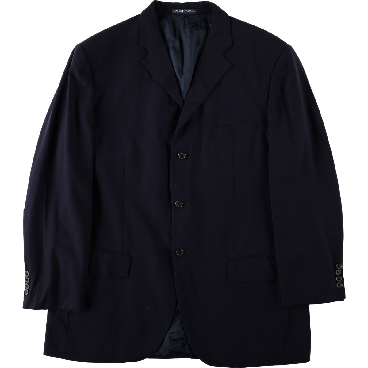 古着 ラルフローレン Ralph Lauren POLO by Ralph Lauren ウールテーラードジャケット イタリア製 メンズL相当/eaa678369