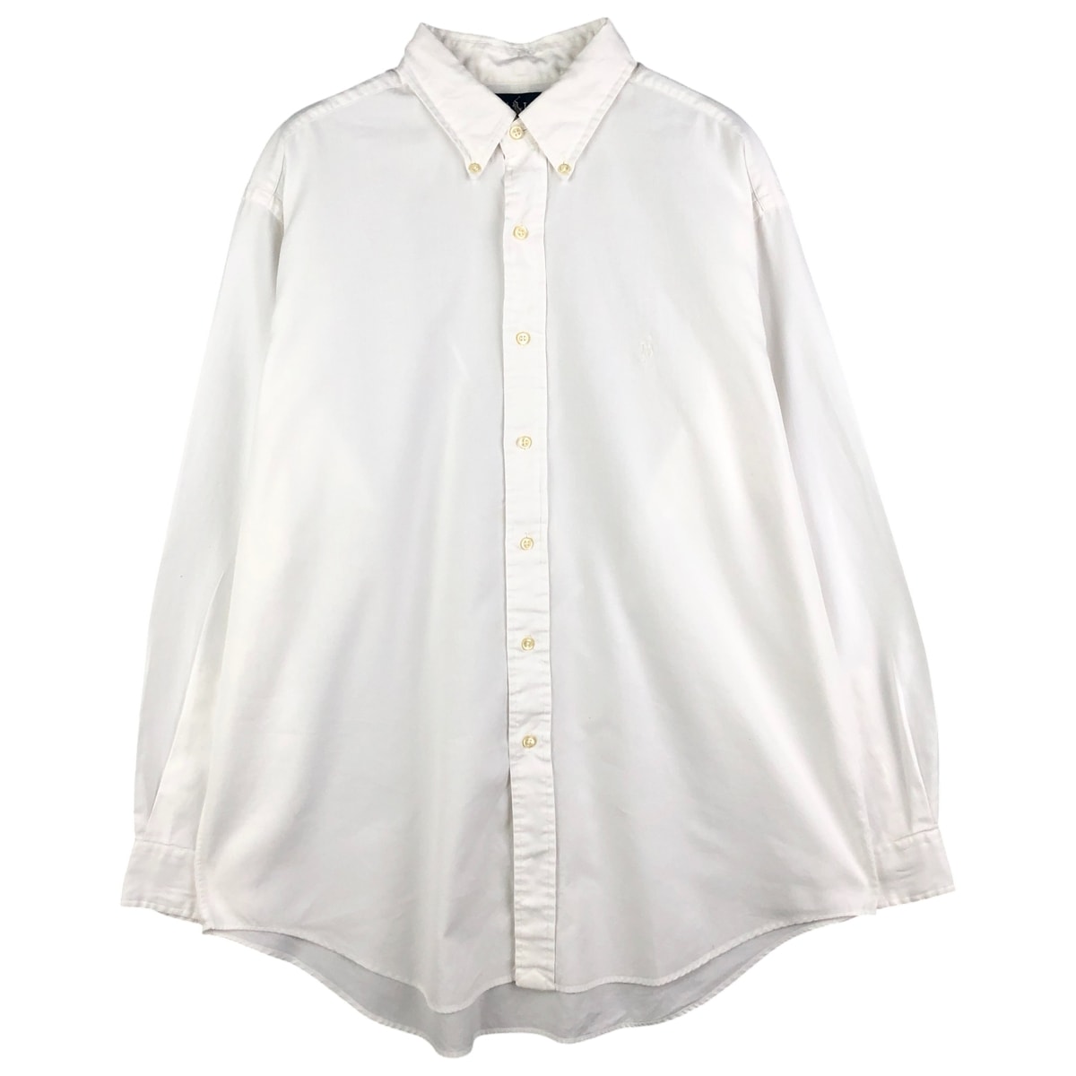 古着 ラルフローレン Ralph Lauren YARMOUTH 長袖 ボタンダウンシャツ メンズL相当/eaa602736