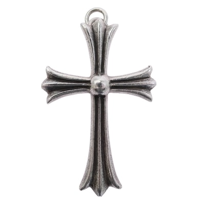 Chrome Hearts Large CH Cross Pendant "Silver"
