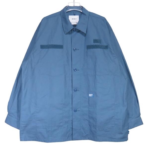 WTAPS Bd 03 / LS / Cotton. Broadcloth. Textile. Of 