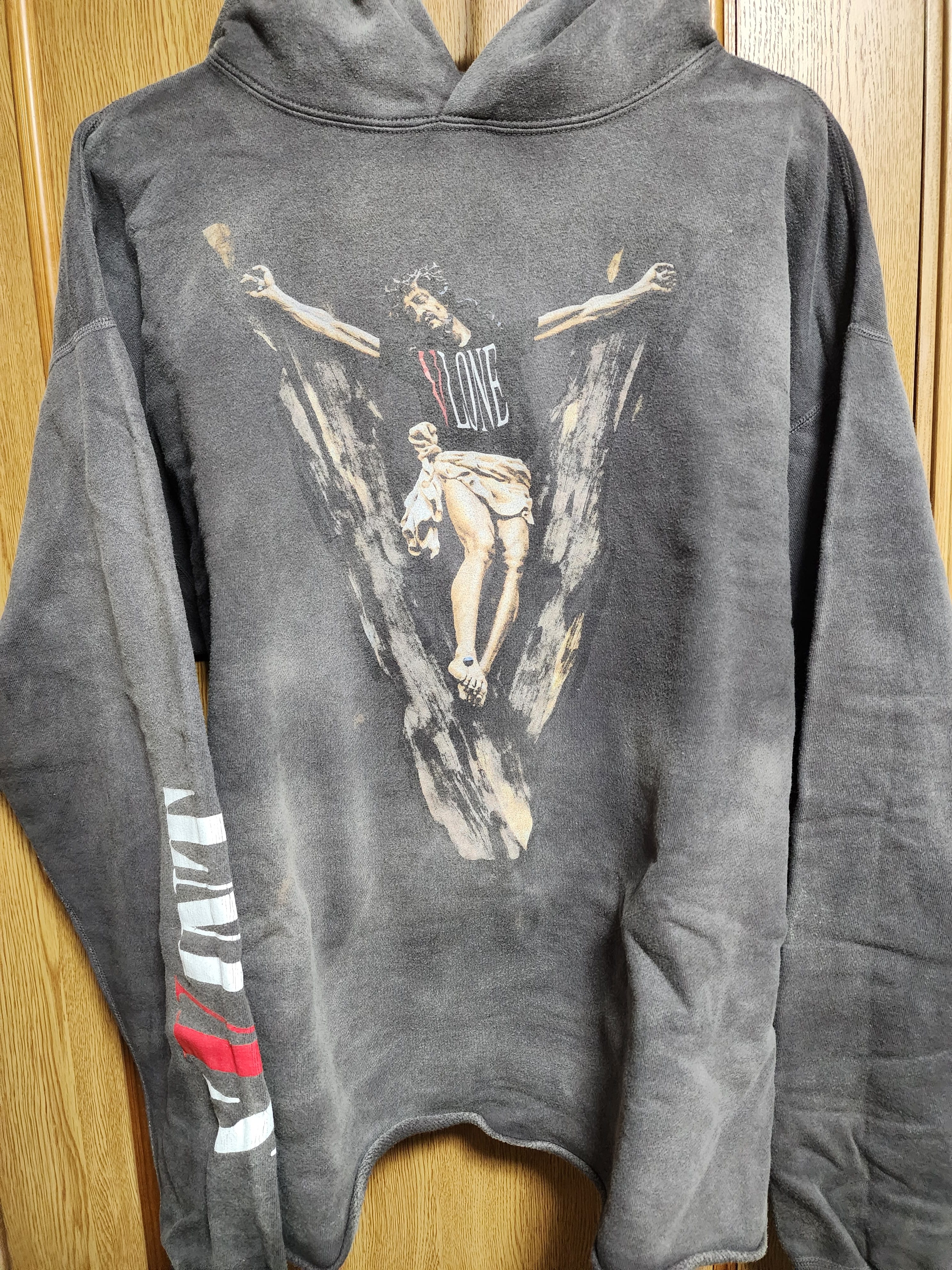SAINT Mxxxxxx 22SS VLONE HOODIE "Black"