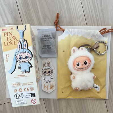 POP MART THE MONSTERS (LABUBU) Pin for Love Series-Vinyl Plush Pendant (A-M) H