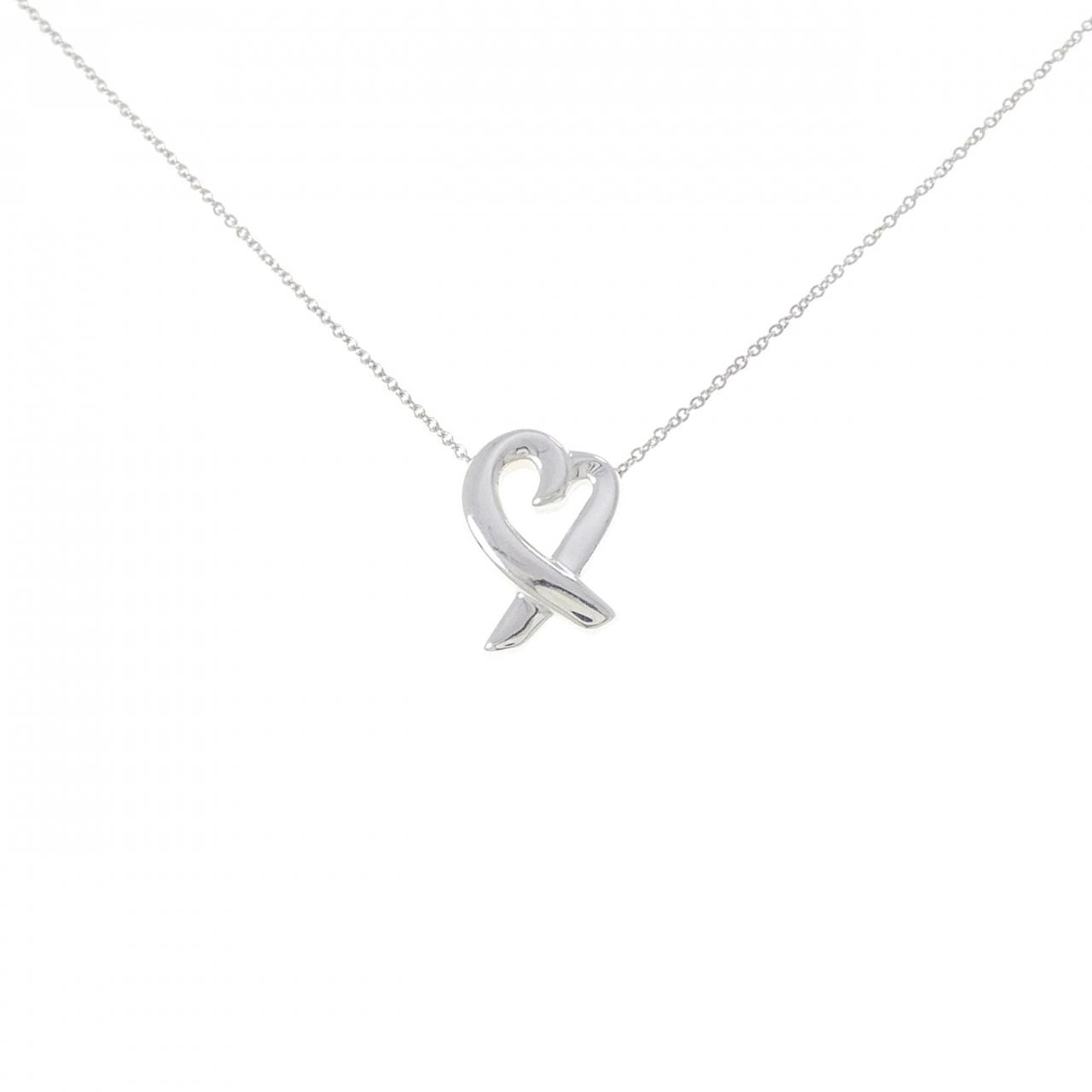 ティファニー ラビングハート スモール ネックレス