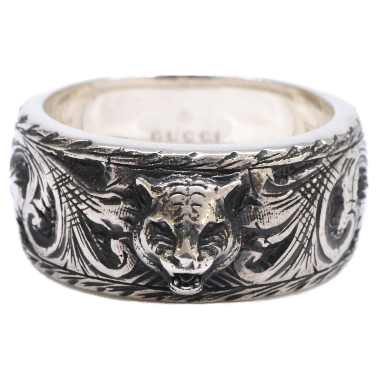 グッチ Ag925 キャットヘッド アラベスク 19